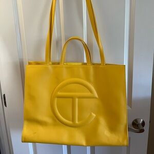 Telfar Shopping Bag - Large Yellow